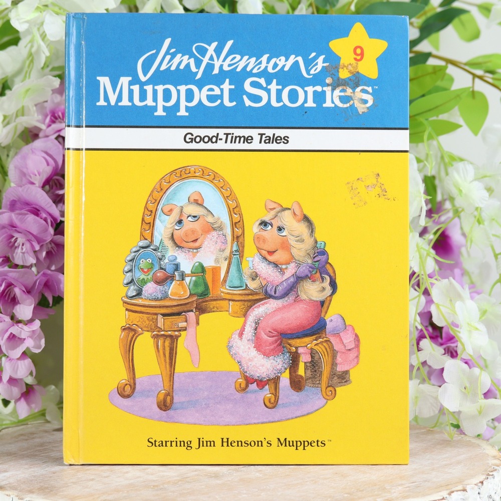 Vintage Jim Henson Muppet Stories Books Vol 3 & 9 Funk & Wagnalls Hardcover Set
